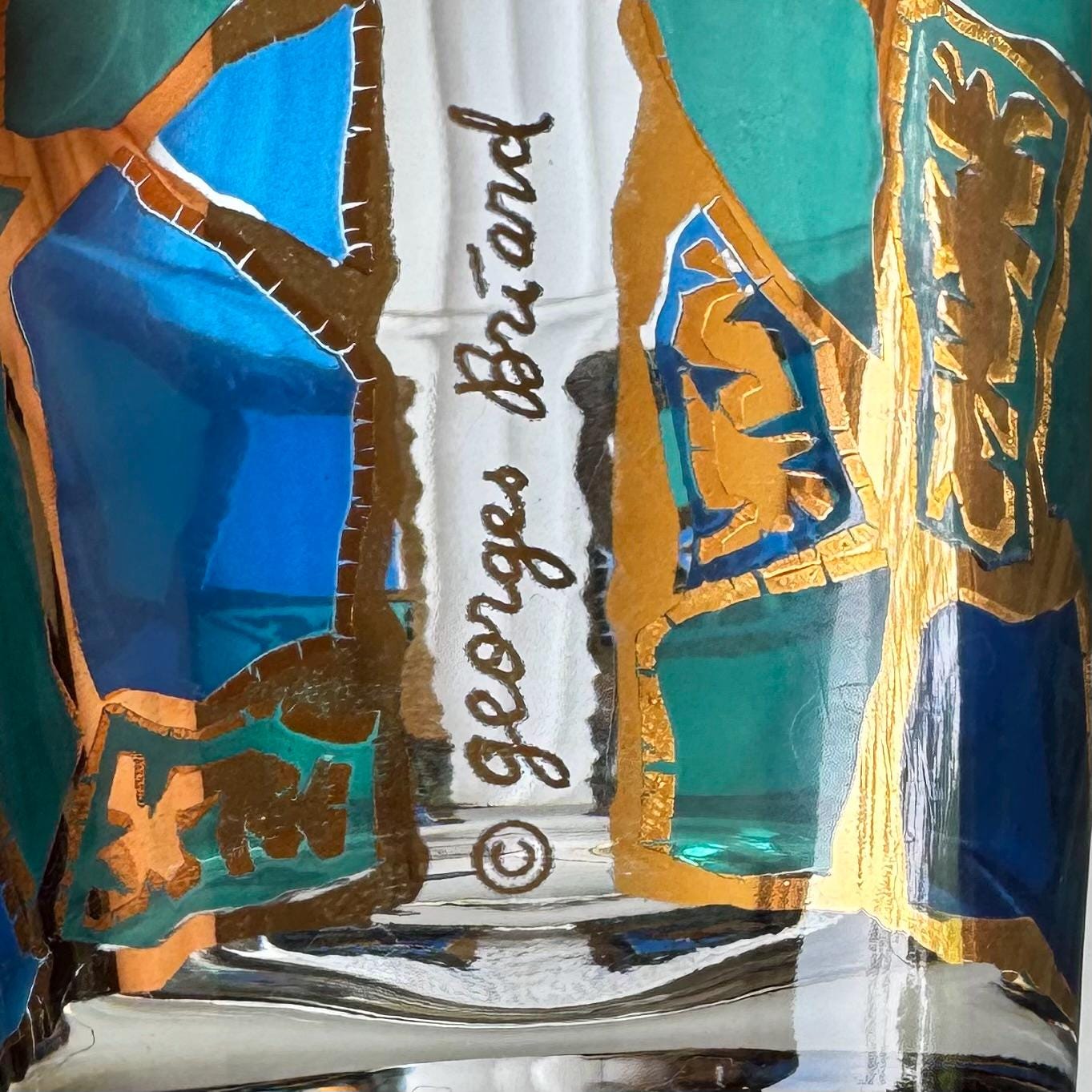 Vintage Georges Briard Europa Rocks Glasses - Set of 3