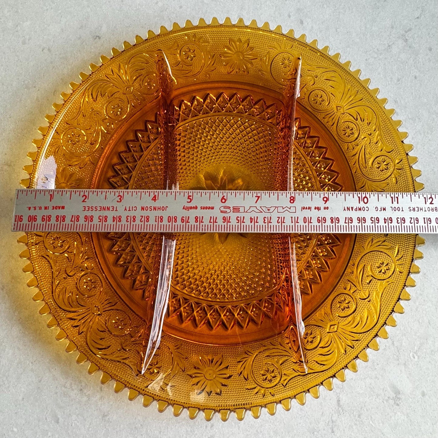Vintage Indiana Glass Tiara Exclusive 3 Part Divided Dishes - 5 Available