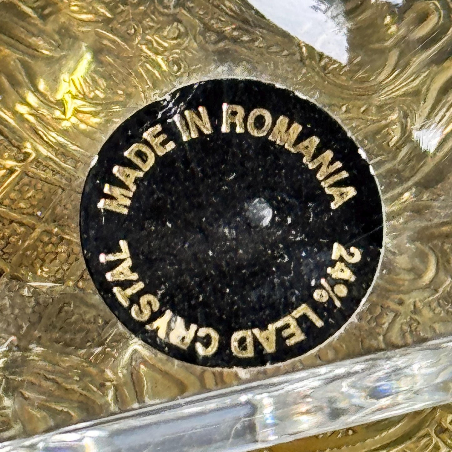Vintage Partylite Romanian Crystal Candle Holders - Set of 3