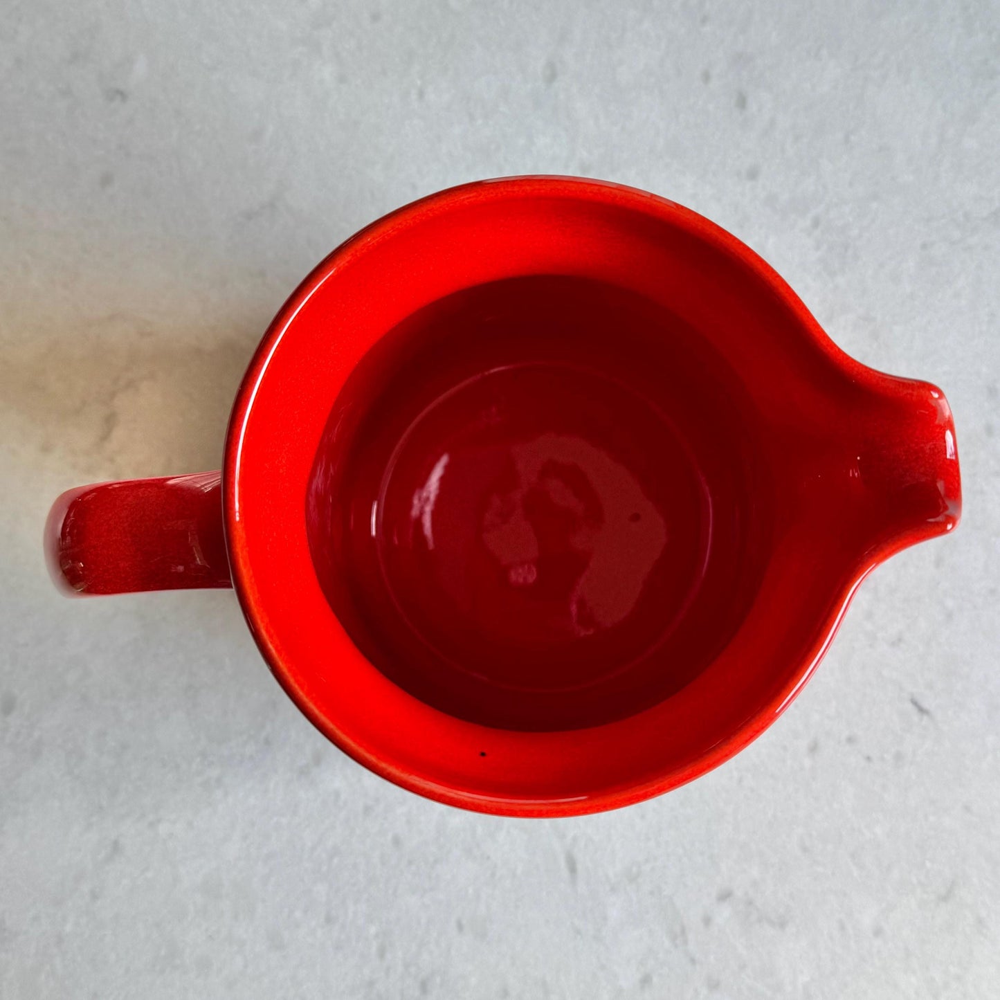Vintage Waechtersbach Red Christmas Tree 32 Ounce Pitcher
