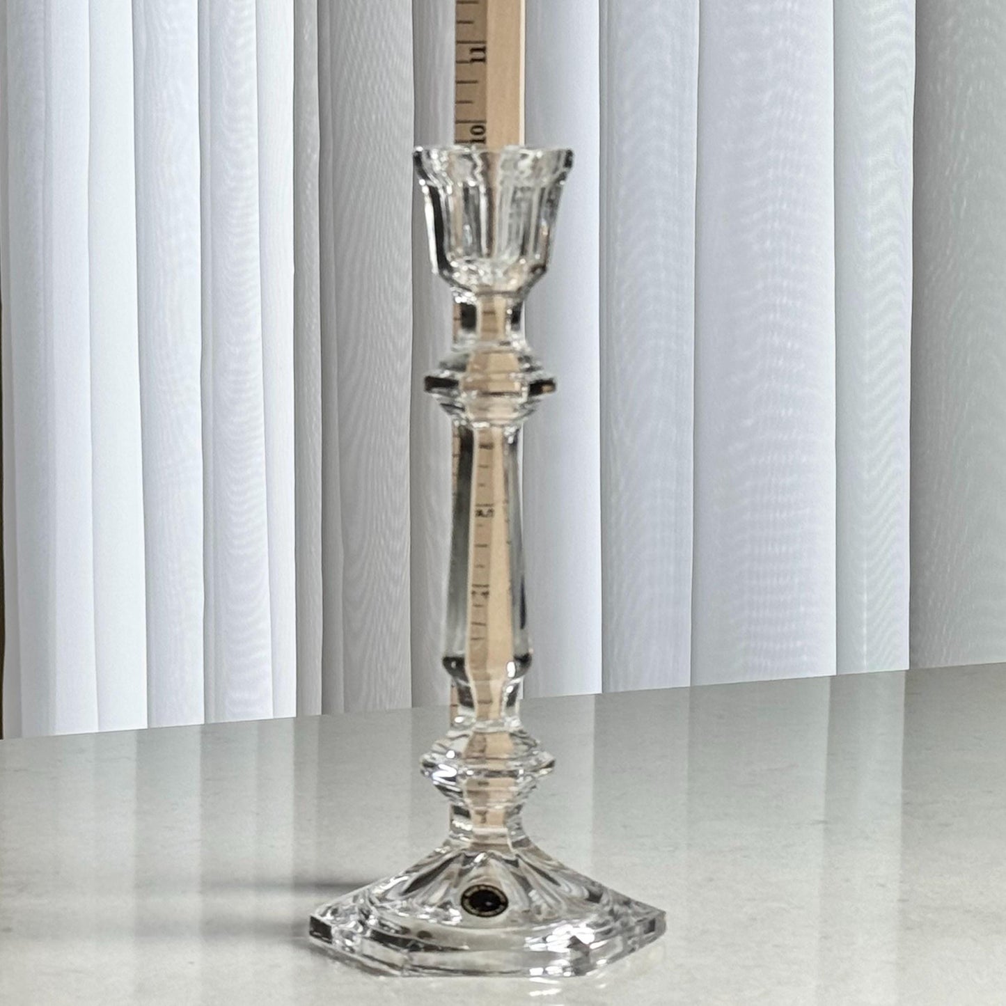 Vintage Partylite Romanian Crystal Candle Holders - Set of 3