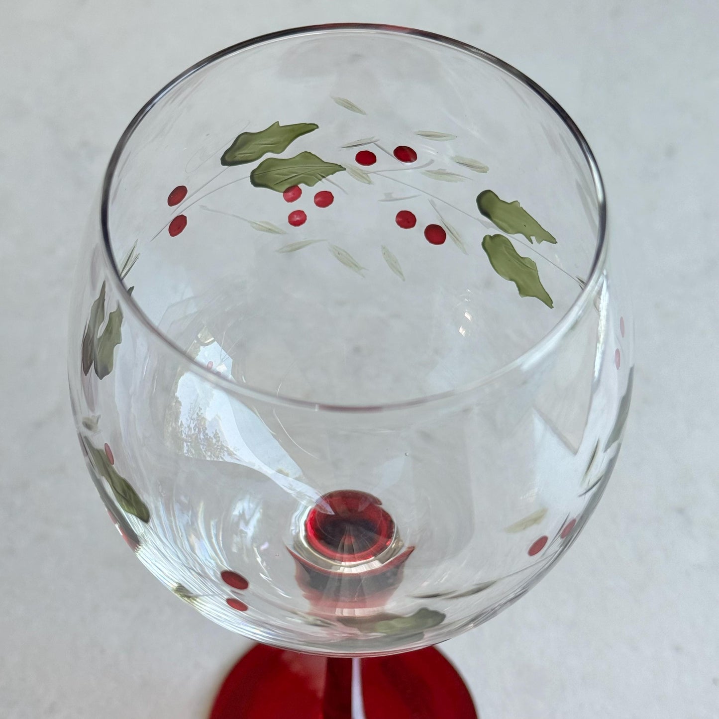 Vintage Pfaltzgraff Winterberry Glasses - Set of 8 Goblets