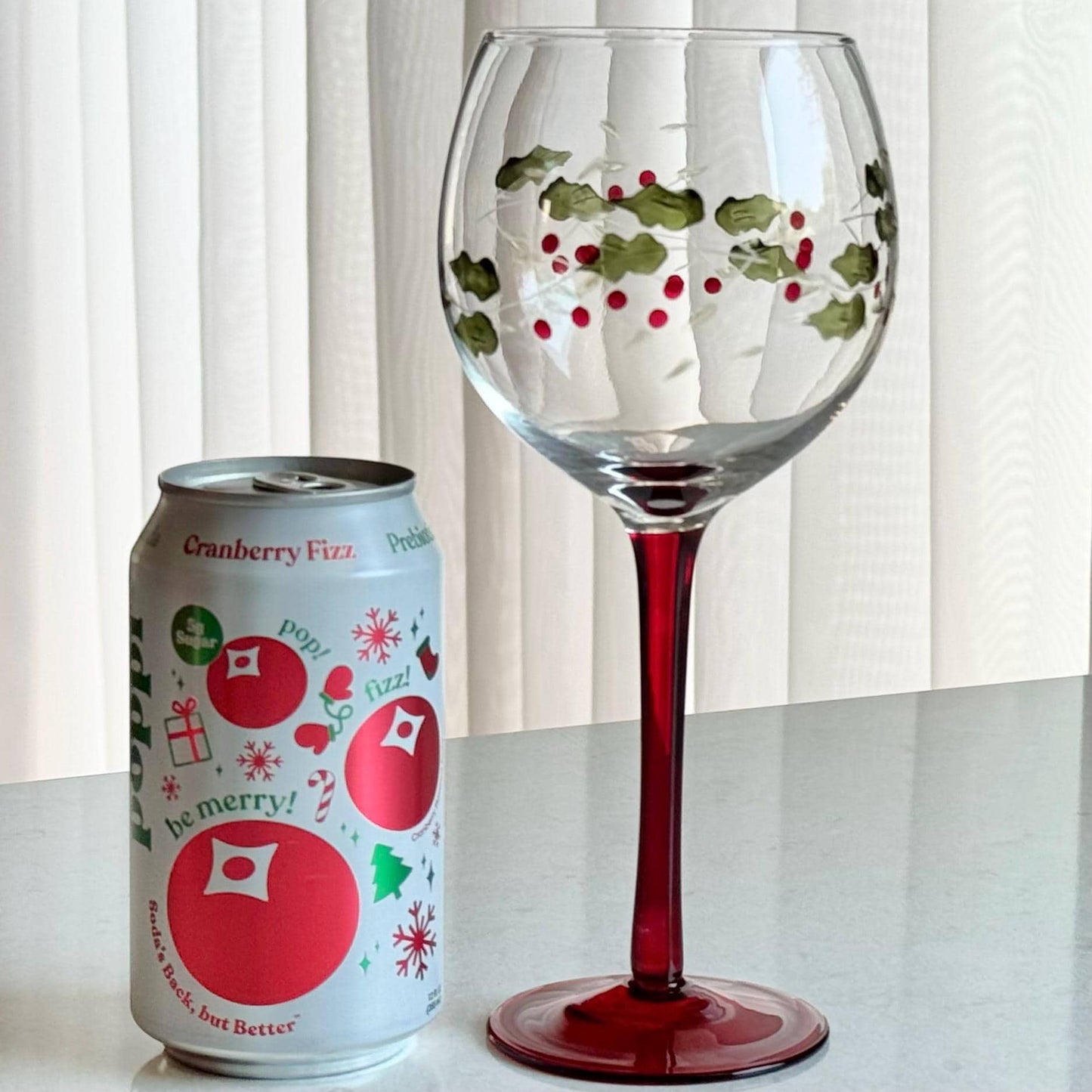 Vintage Pfaltzgraff Winterberry Glasses - Set of 8 Goblets