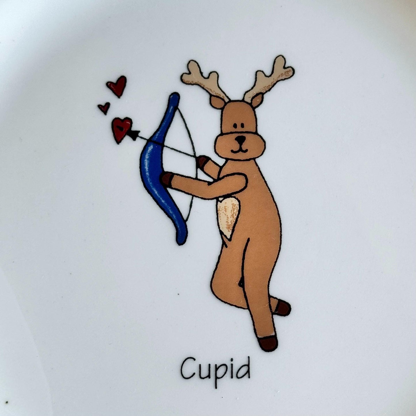 Vintage LTD Commodities Rainbow Mountain Reindeer Plates - Set of 8