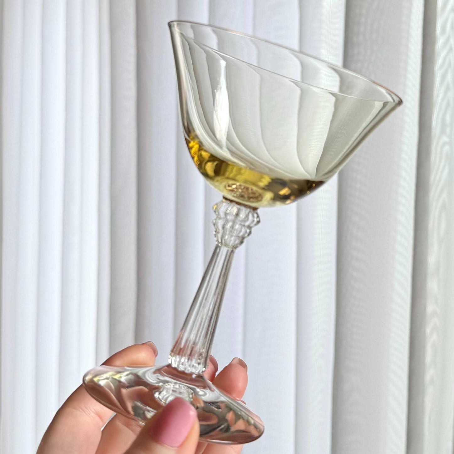 Vintage Fostoria Sceptre Amber Glasses (circa 1937 - 1943) - Set of 11 Coupes