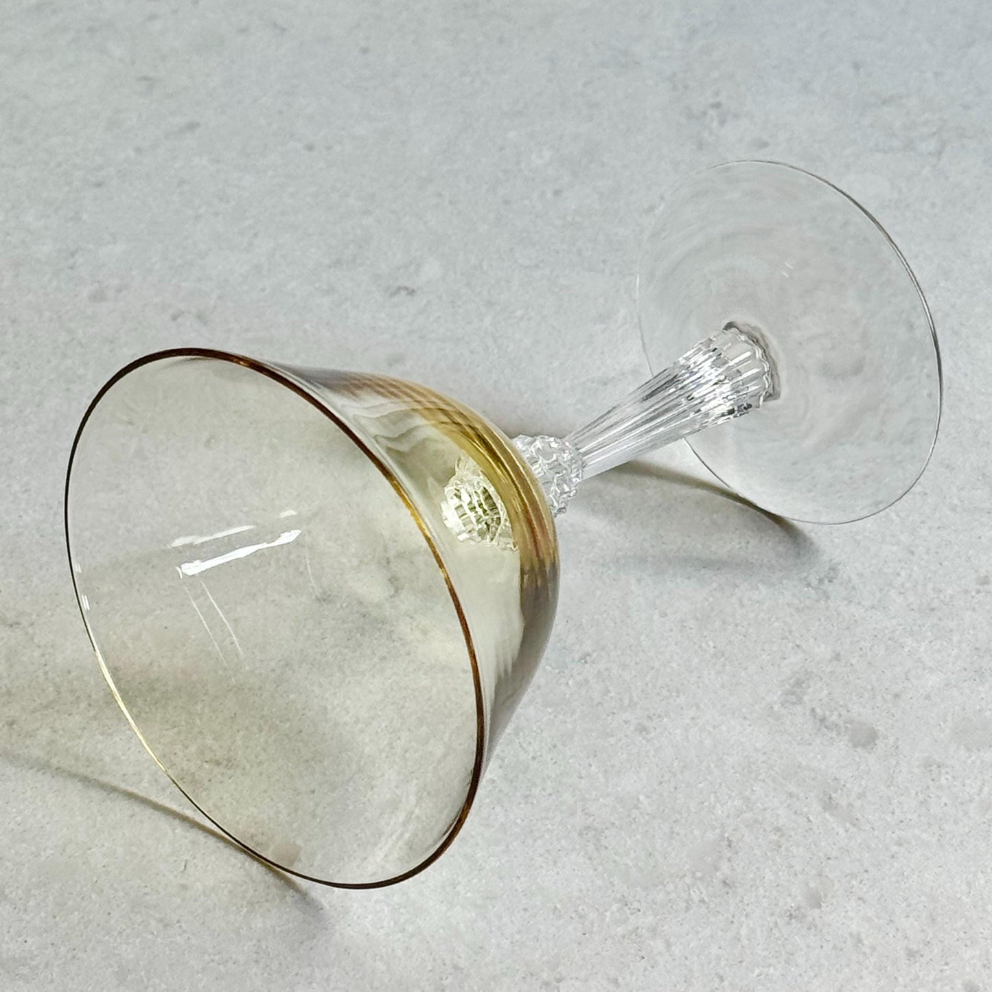 Vintage Fostoria Sceptre Amber Glasses (circa 1937 - 1943) - Set of 11 Coupes