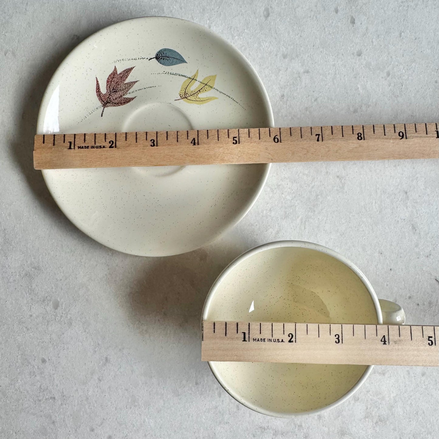 Vintage Franciscan Autumn Leaf Dishes (circa 1955 - 1969) - Service for 8