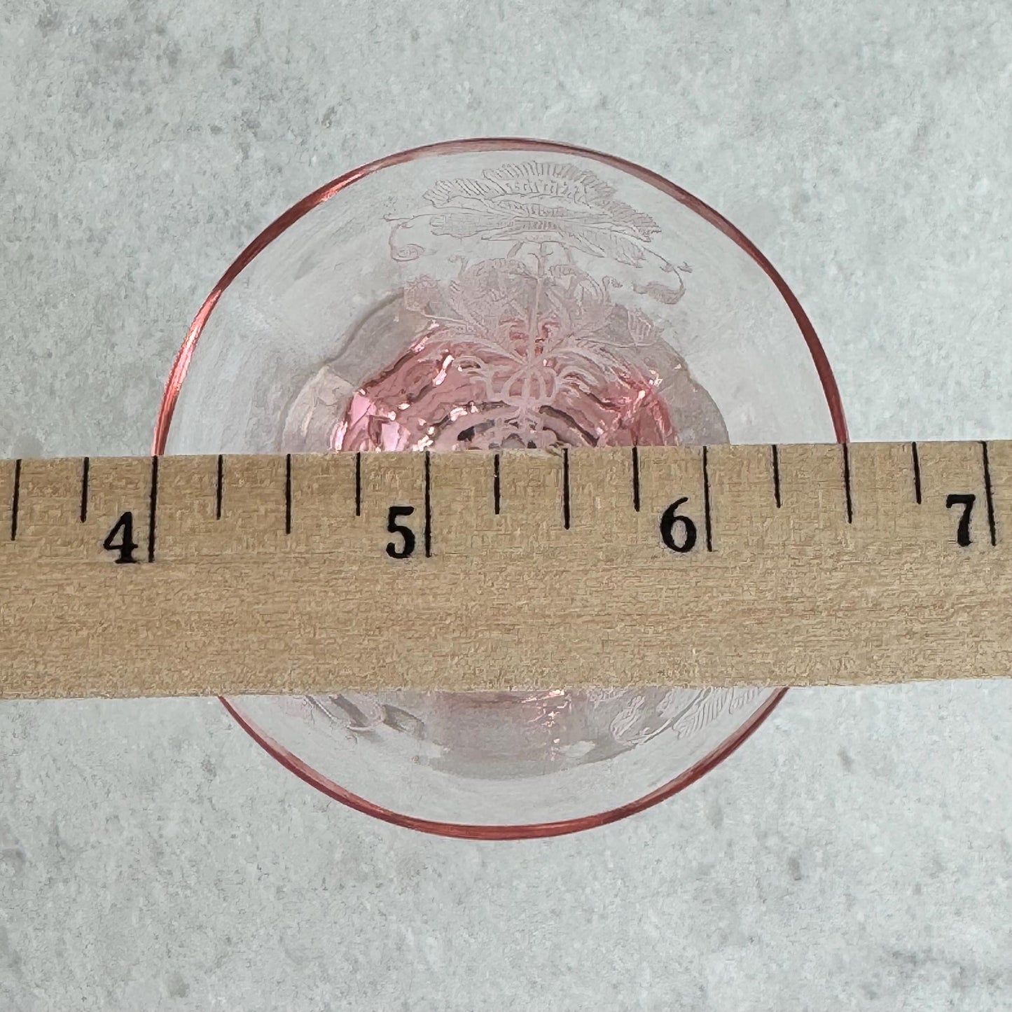 Tiffin-Franciscan Flanders Pink Wine Glasses (circa 1927 - 1935) - Set of 10