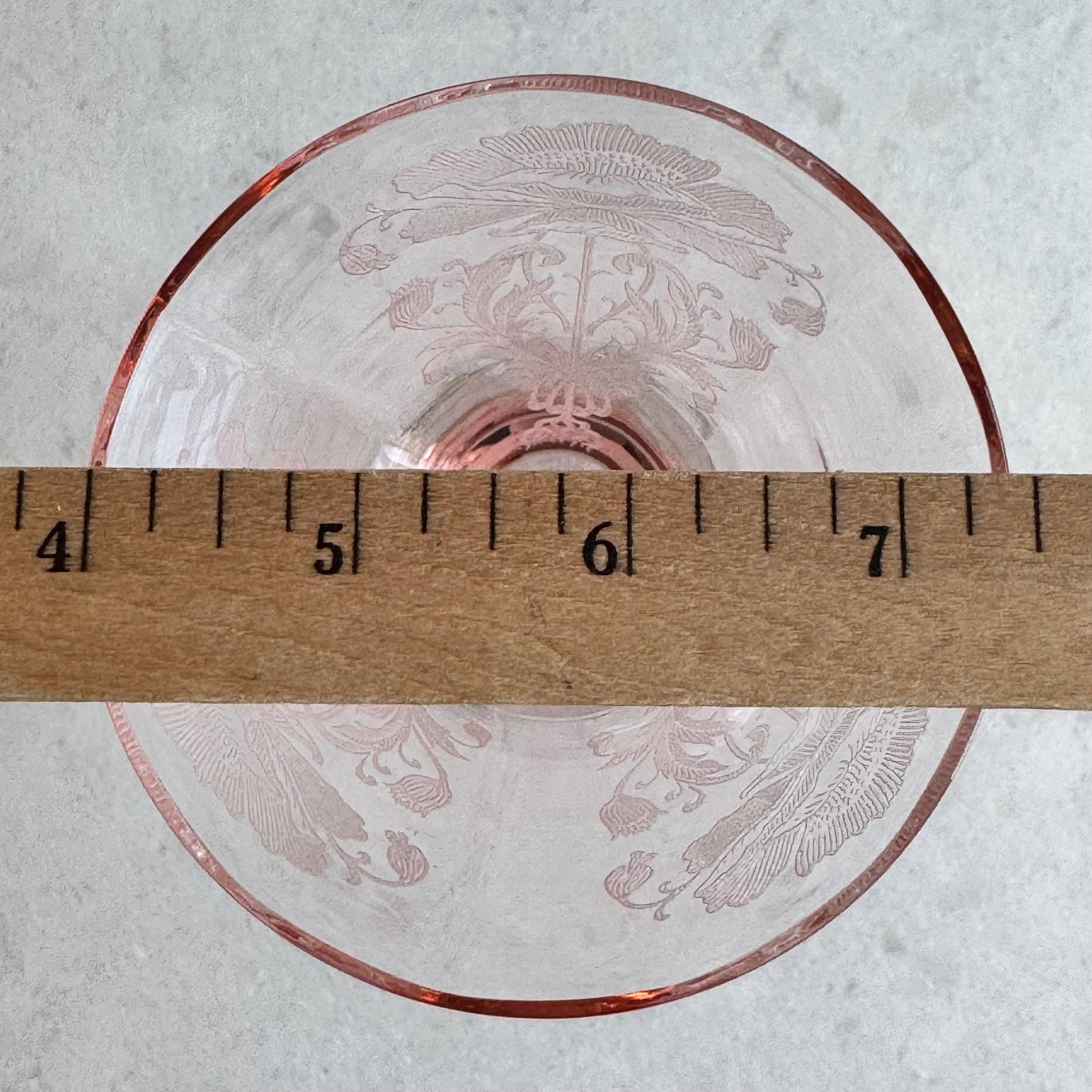 Tiffin-Franciscan Flanders Pink Goblets (circa 1927 - 1935) - Set of 12