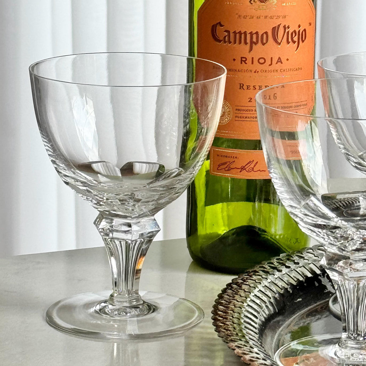 Vintage Royal Leerdam - Netherlands Queen Juliana Glasses - Set of 7 Goblets