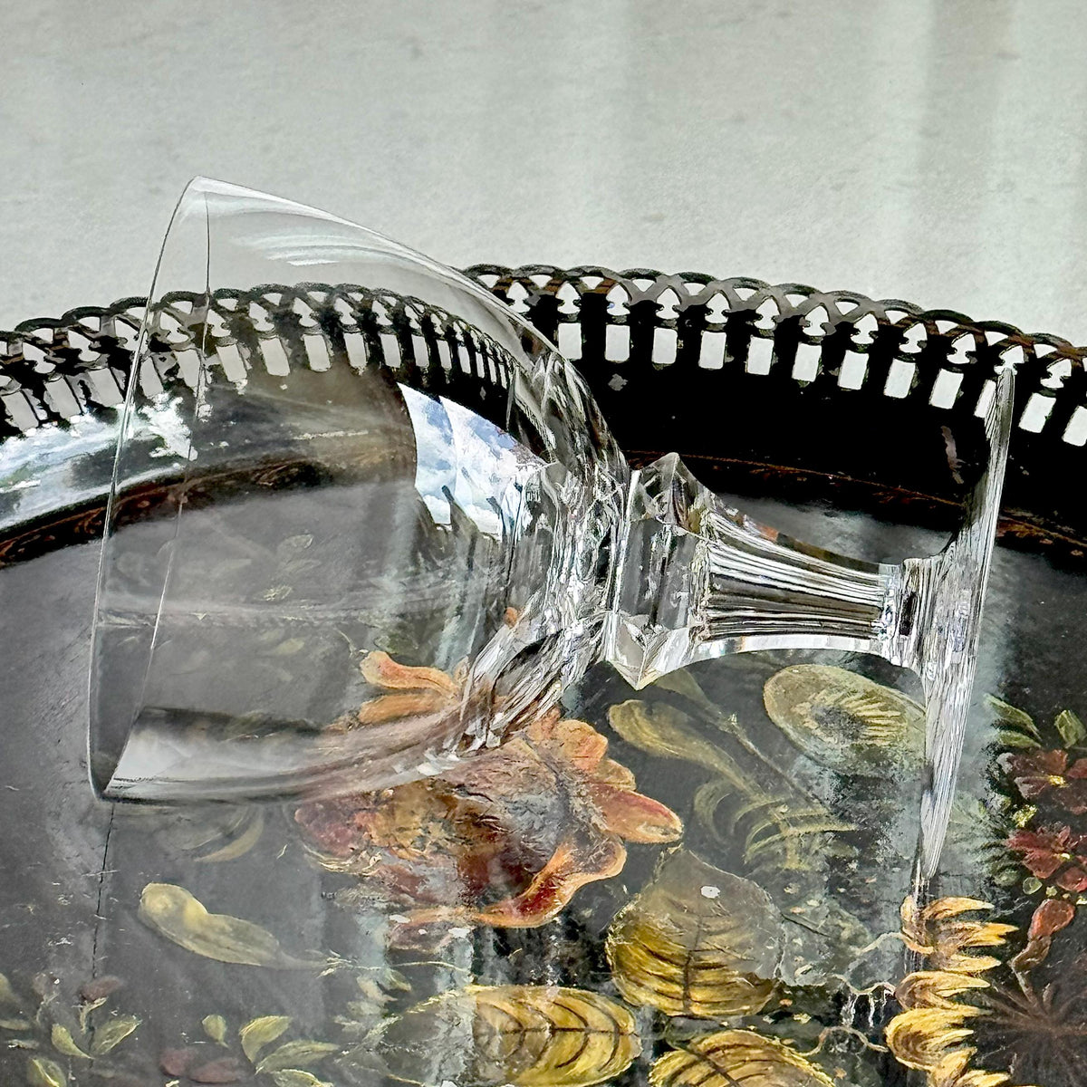 Vintage Royal Leerdam - Netherlands Queen Juliana Glasses - Set of 7 Goblets