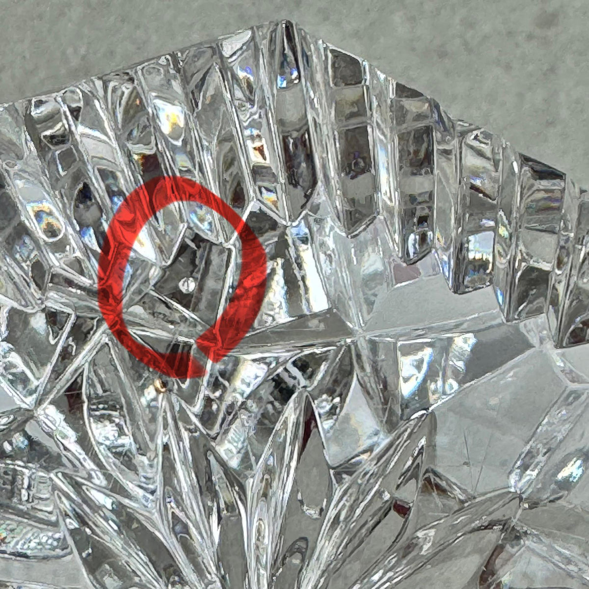 Vintage Waterford Crystal Lismore Diamond Paperweight