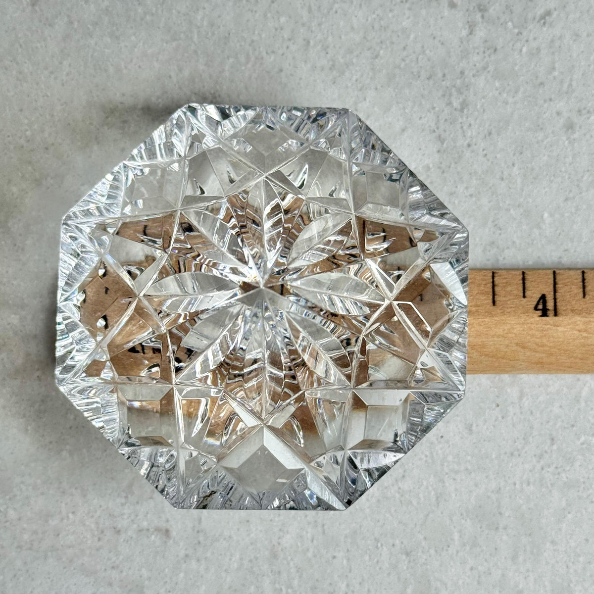 Vintage Waterford Crystal Lismore Diamond Paperweight
