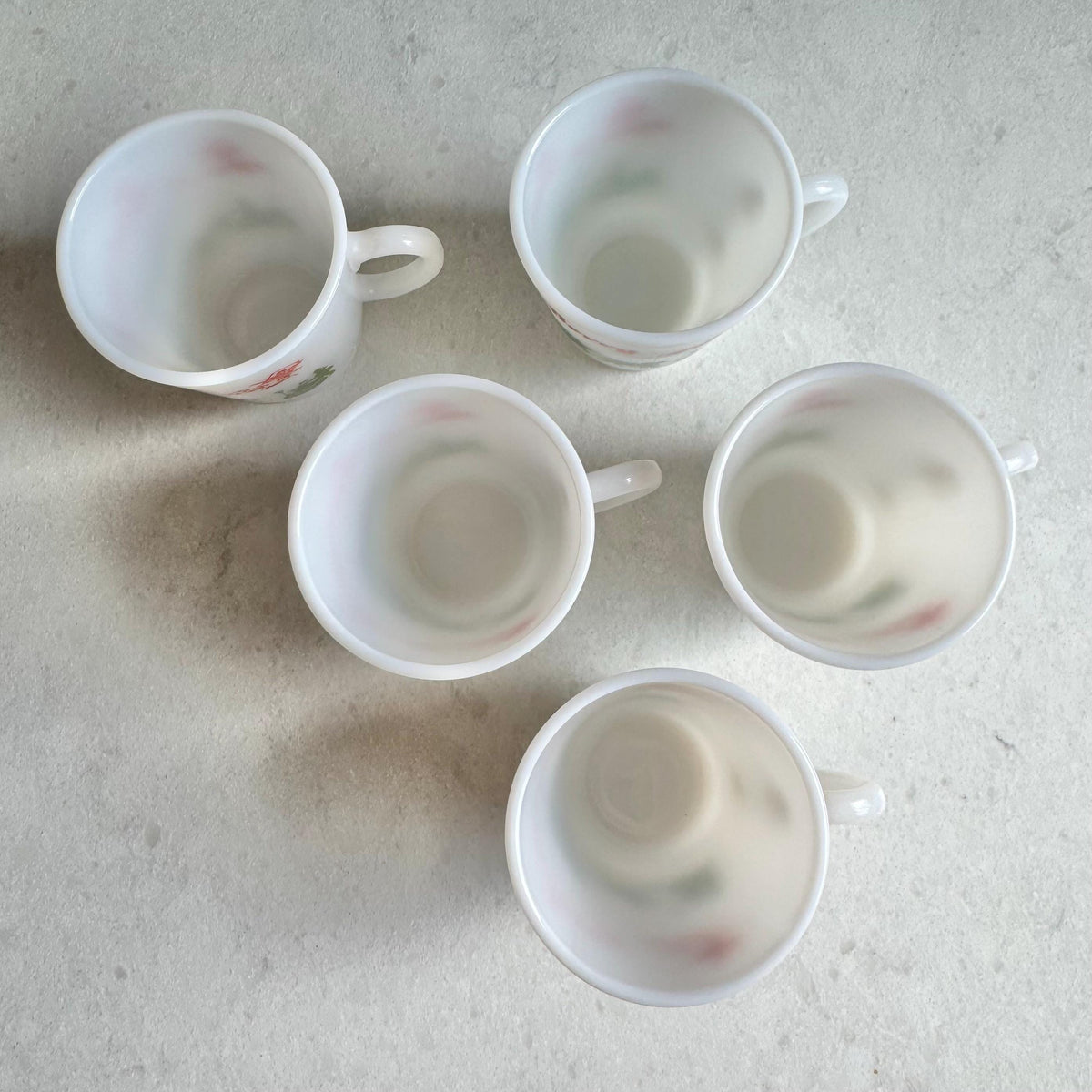 Vintage Hazel Atlas Tom & Jerry Punch Bowl and 5 Cups