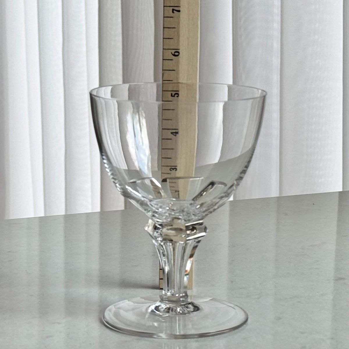 Vintage Royal Leerdam - Netherlands Queen Juliana Glasses - Set of 7 Goblets
