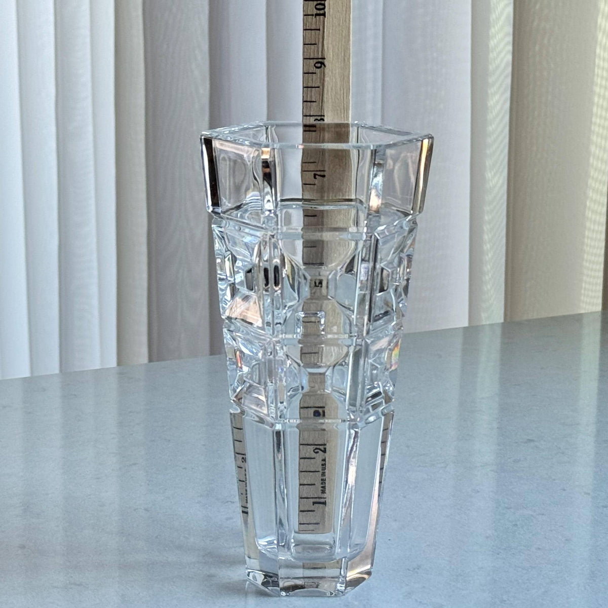 Vintage Rosenthal German Crystal Domus Vase