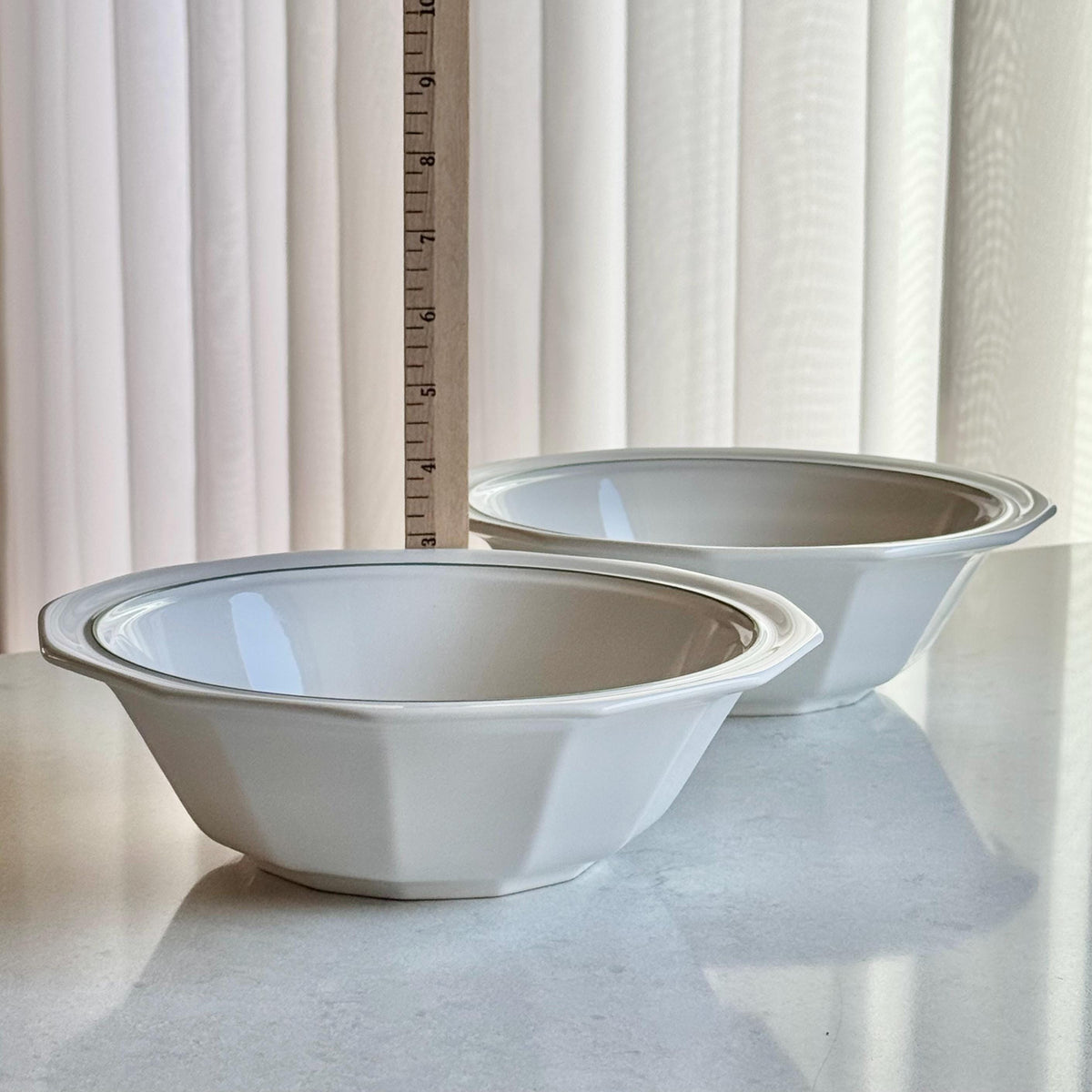Vintage Pfaltzgraff Heritage Christmas 9 Inch Bowls - Set of 2