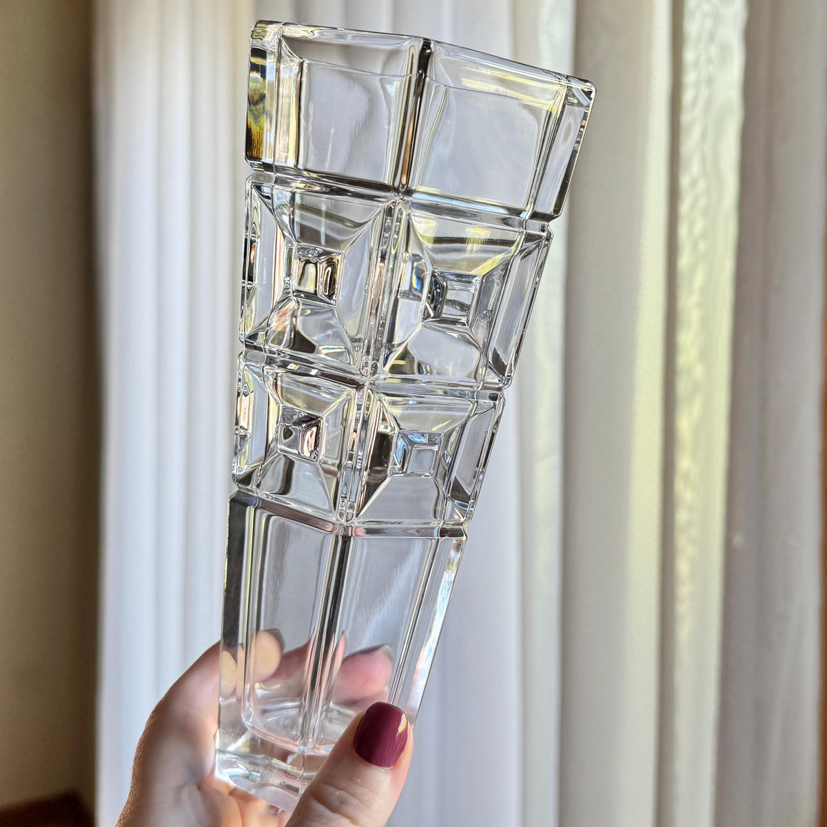 Vintage Rosenthal German Crystal Domus Vase