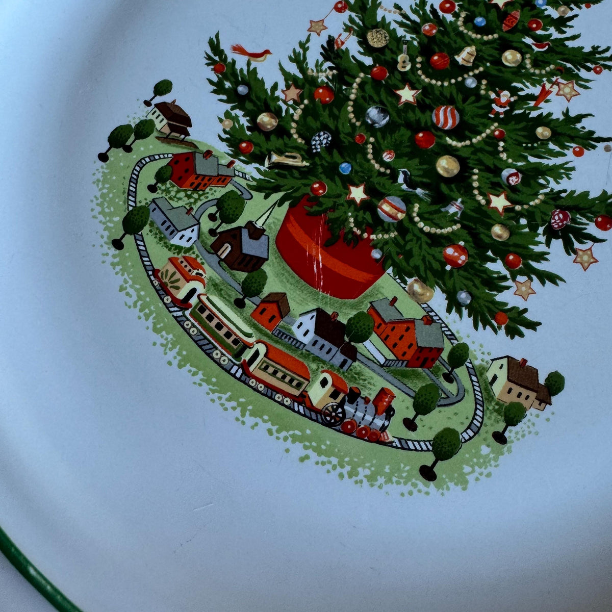 Vintage Pfaltzgraff Heritage Christmas Dinner Plates - Set of 12