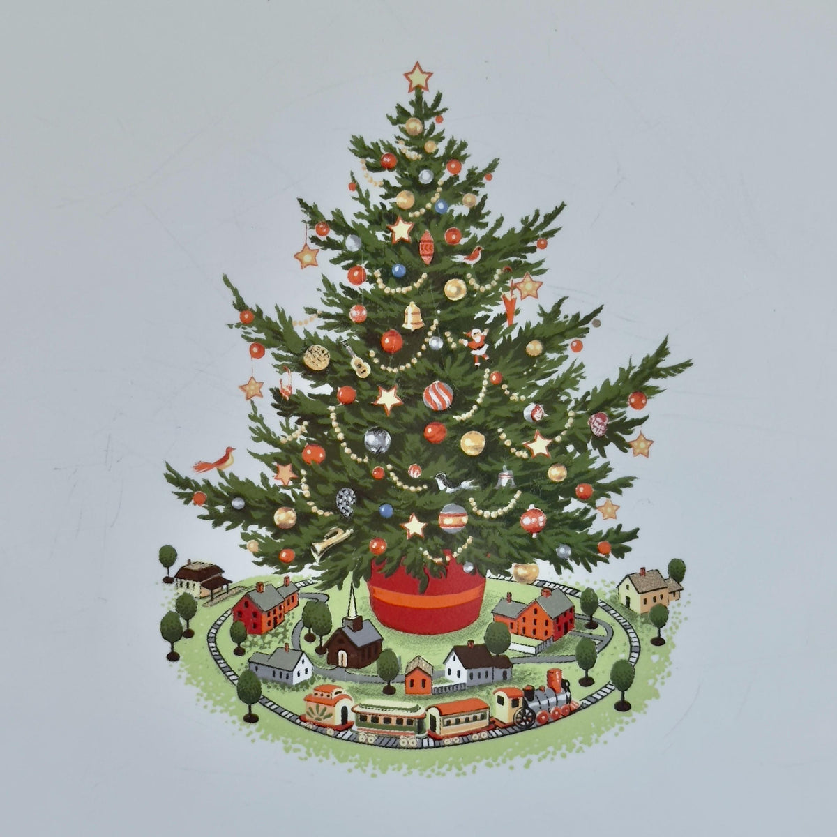 Vintage Pfaltzgraff Heritage Christmas 14 Inch Platter