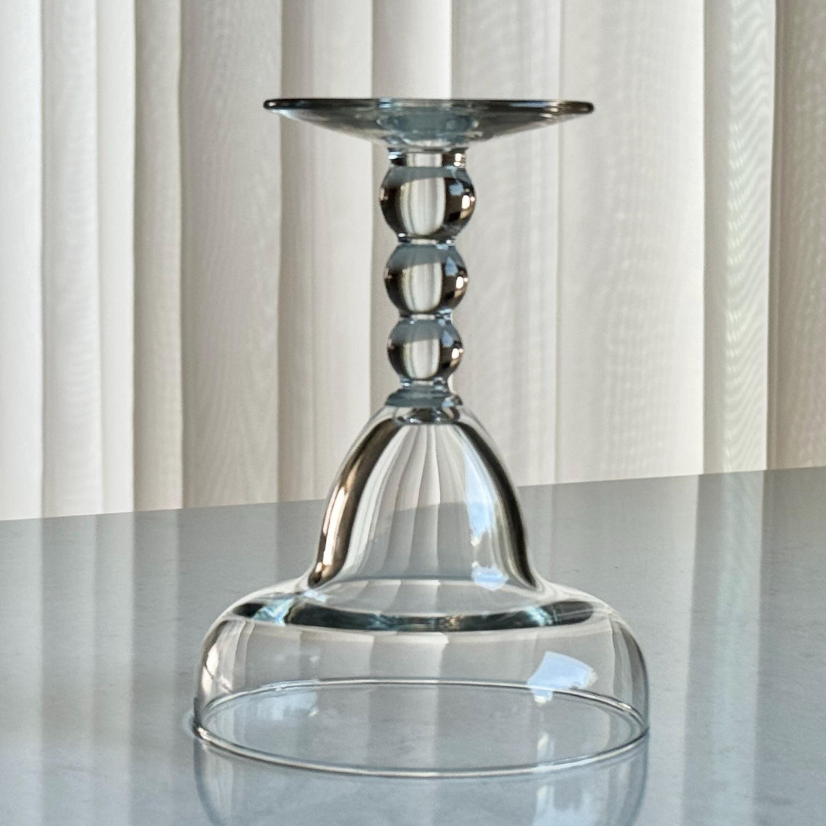 Vintage Libbey Metropolis Bubble Stem Margarita Glasses - Set of 8