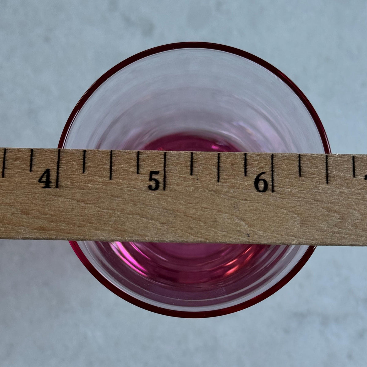 Vintage Tiffin Franciscan Wisteria Pink Glasses with Hexagonal Stem #17477 (circa 1950 - 1967) - Set of 10