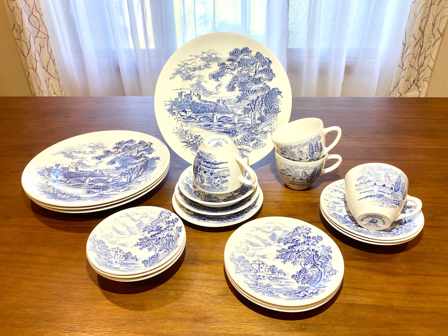 Vintage Wedgwood Countryside 5 inch Bowls - Set of 8
