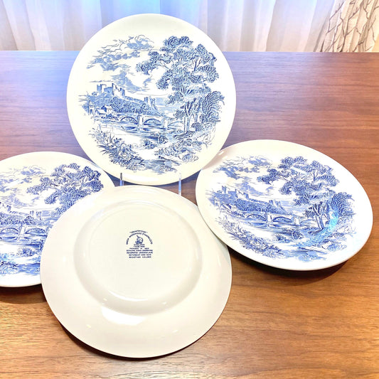 Vintage Wedgwood Countryside Dinner Plates - 18 Available