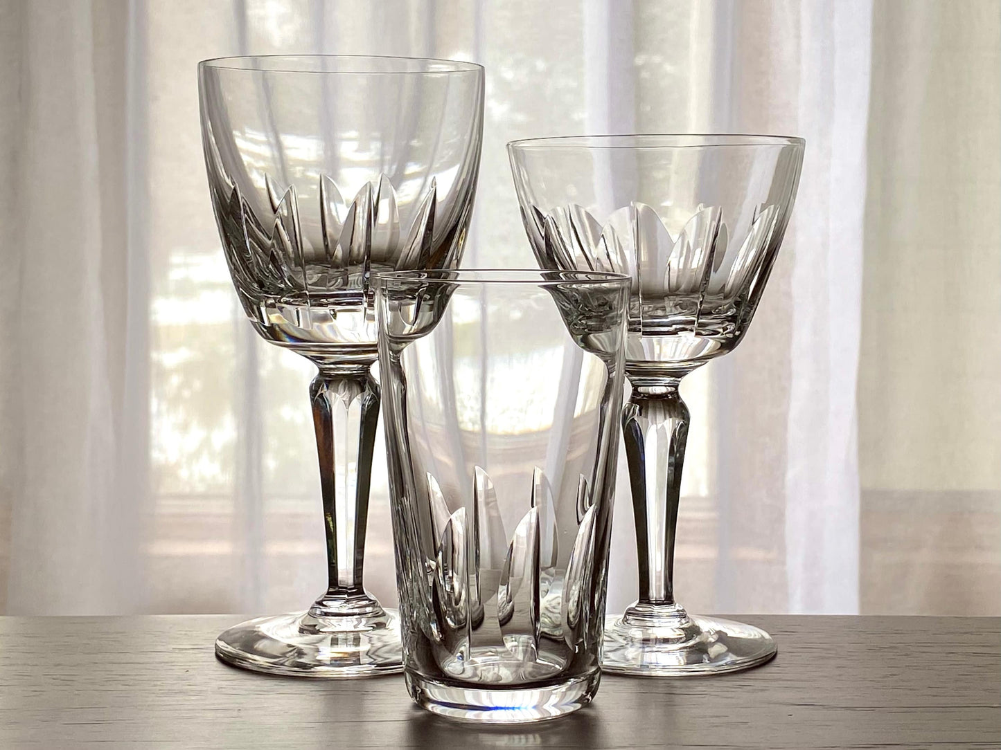 Vintage Orrefors Charlotte Glasses - Set of 8