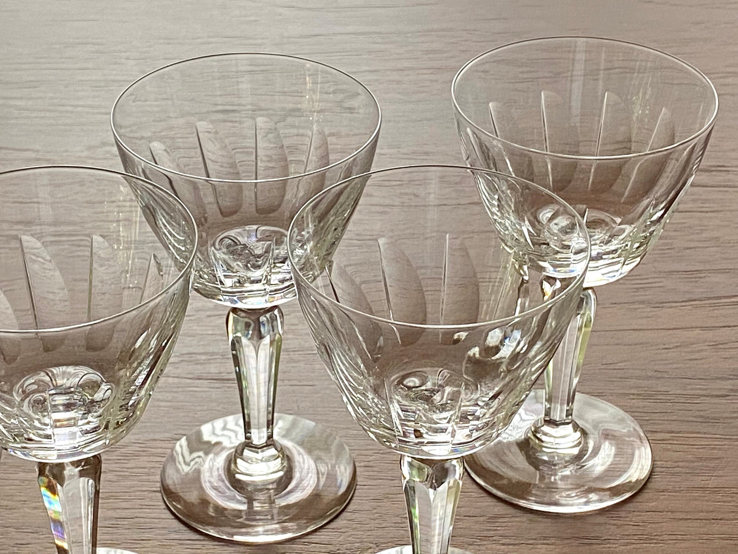 Vintage Orrefors Charlotte Glasses - Set of 8