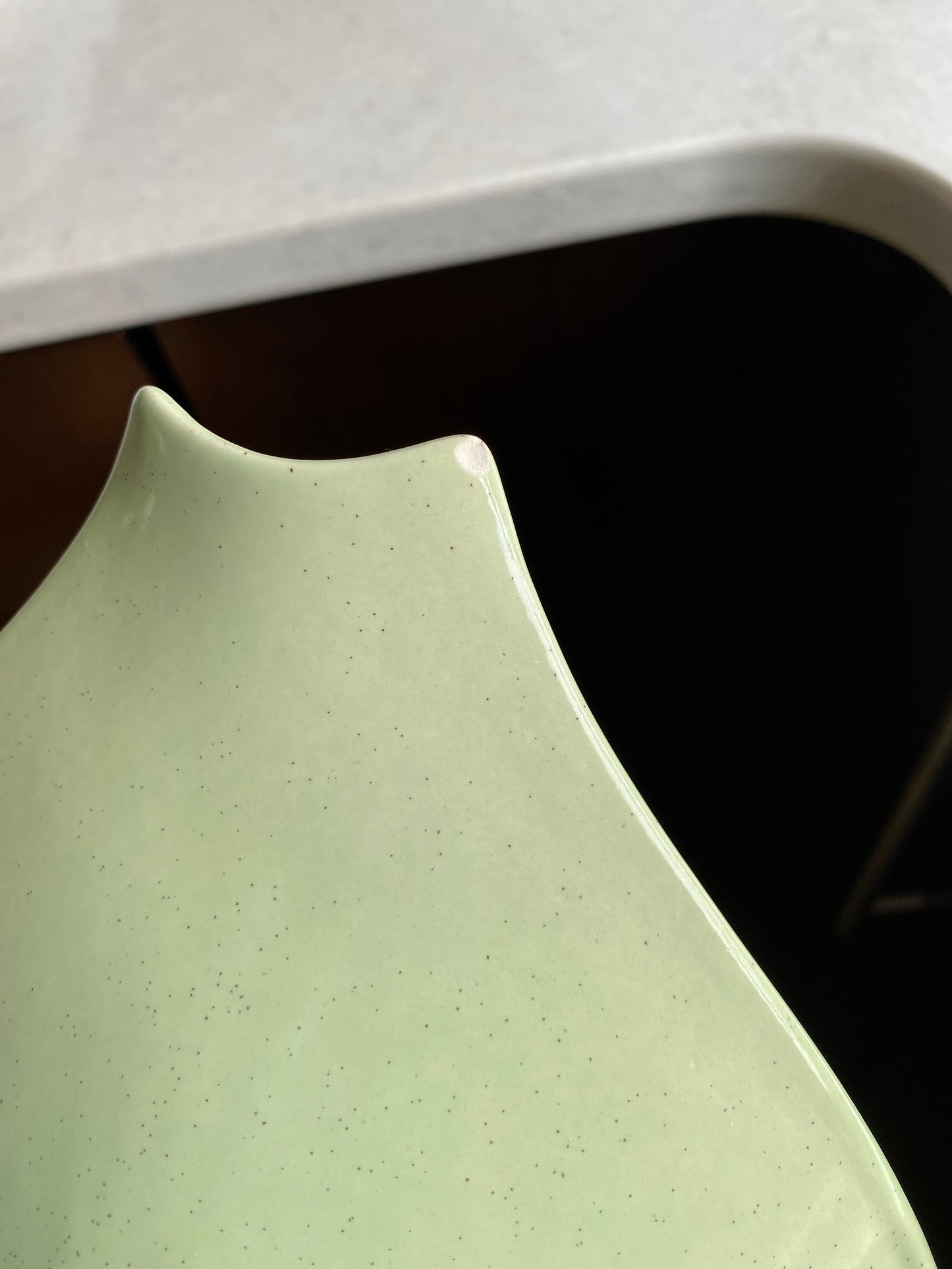 Vintage Monterey Pottery Divided Serving Bowl
