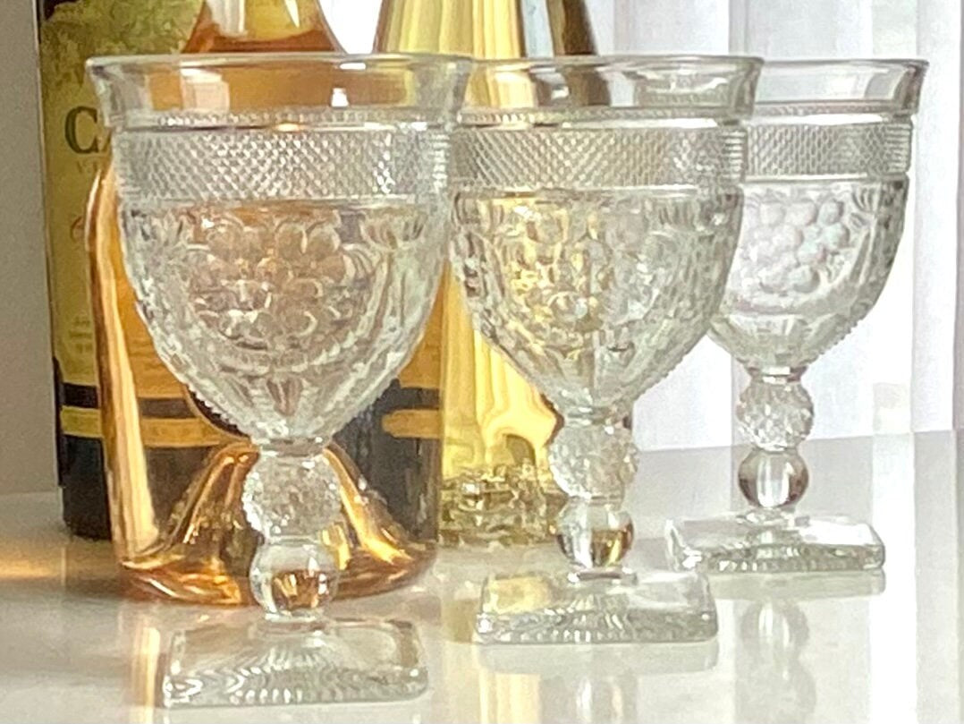 Vintage Imperial Chroma Glasses - Set of 8