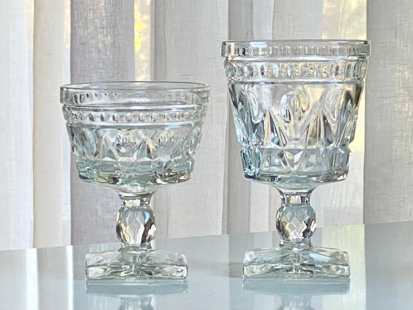 Vintage Colony Park Lane Glasses / Dessert Cups - Set of 6