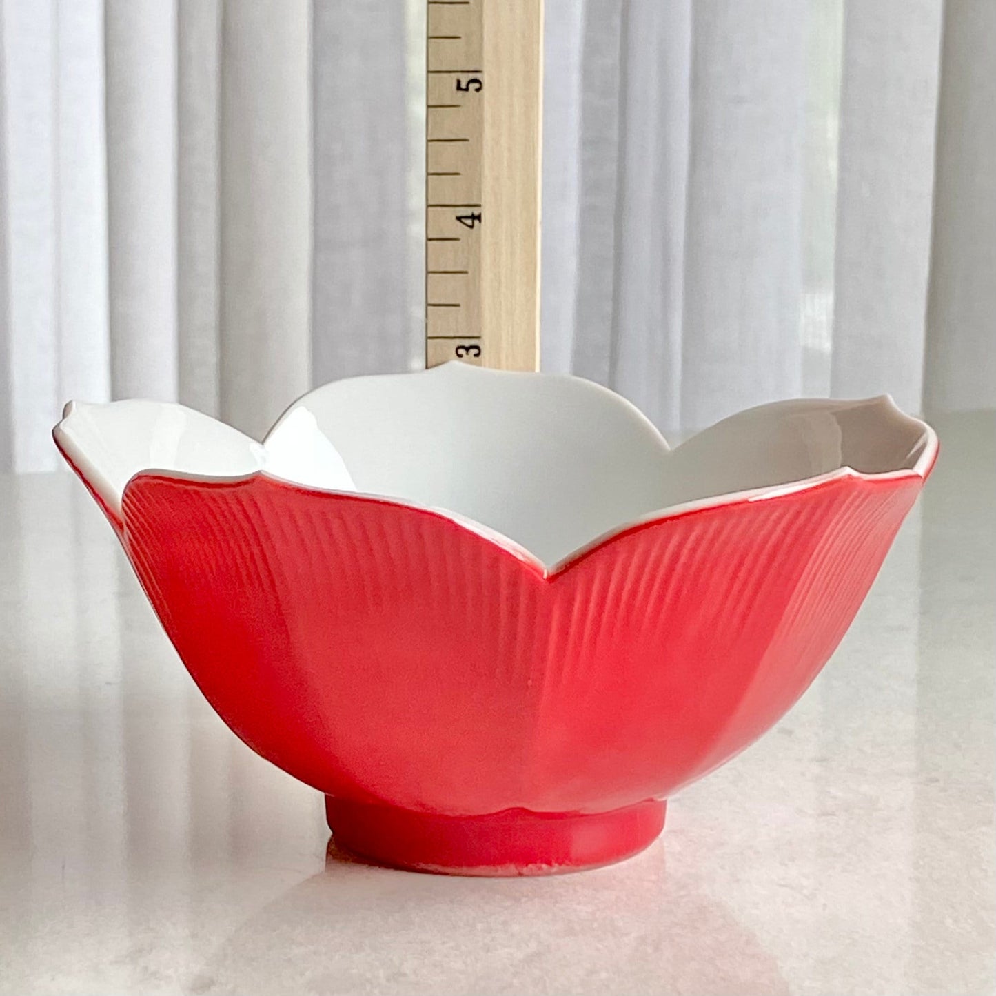 Vintage Lotus Flower Petal Bowls - Set of 7