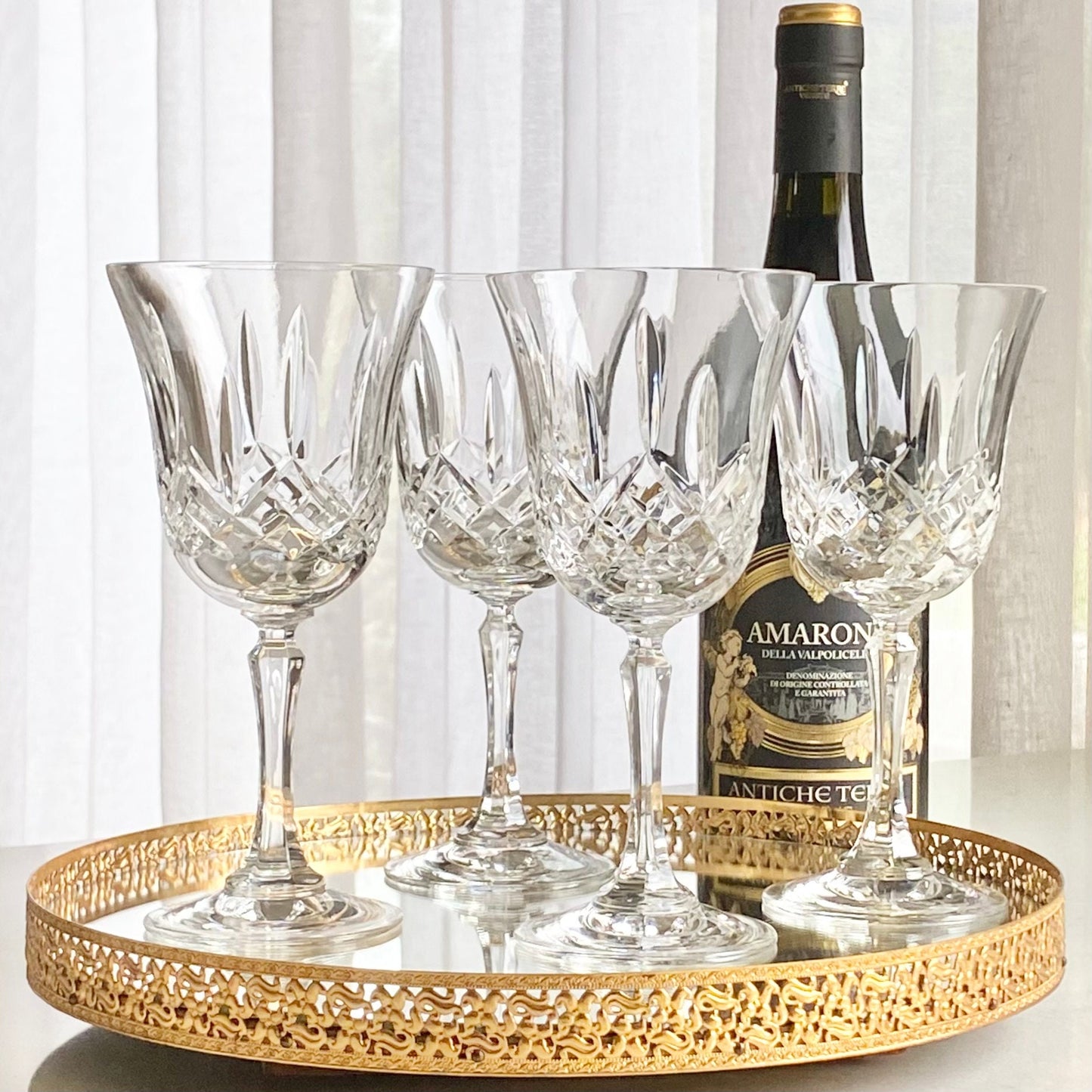 Vintage Toscany Lillian Glasses - Set of 4 (#TL1)