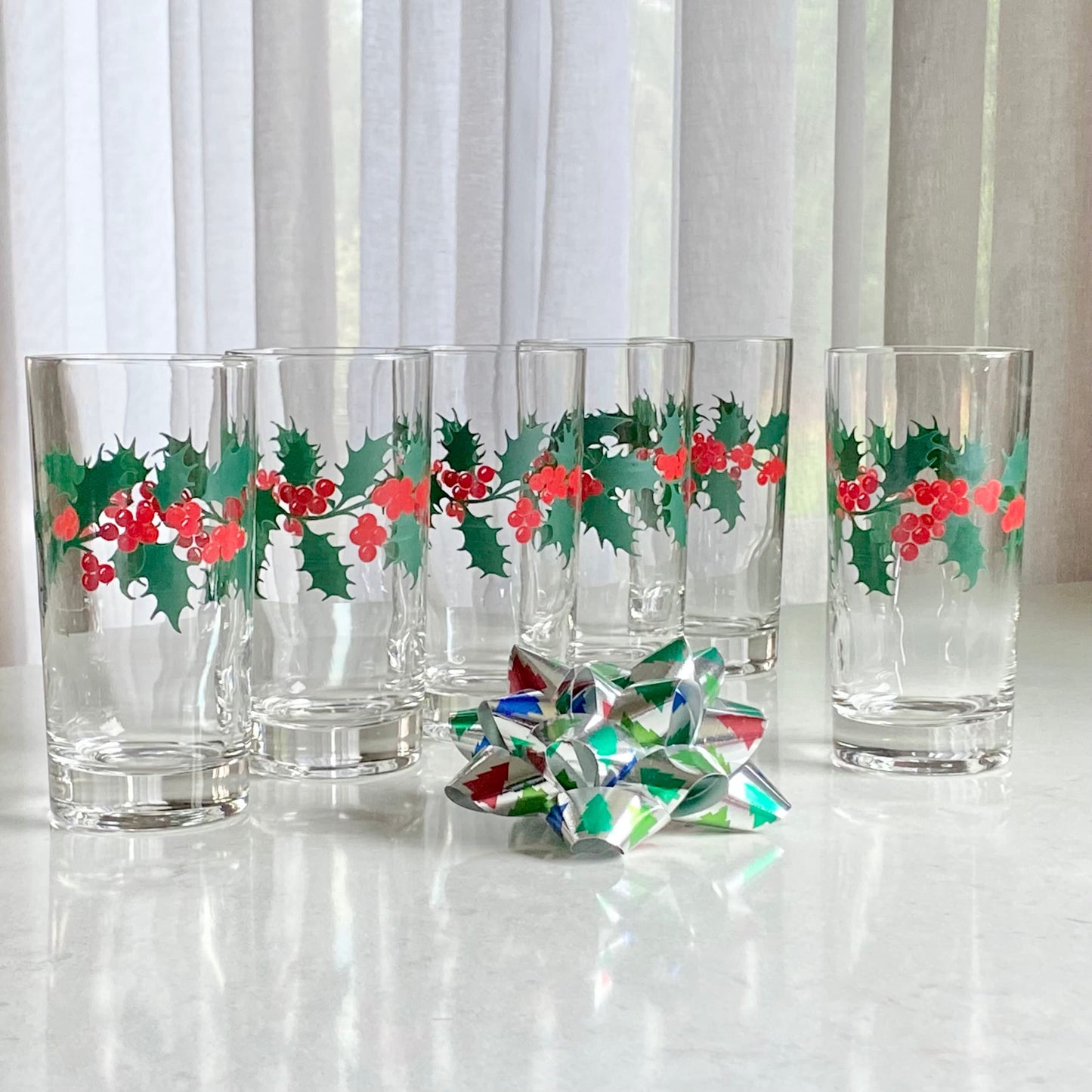 Vintage Rubel and Co. Moderne  Glasses - Set of 6