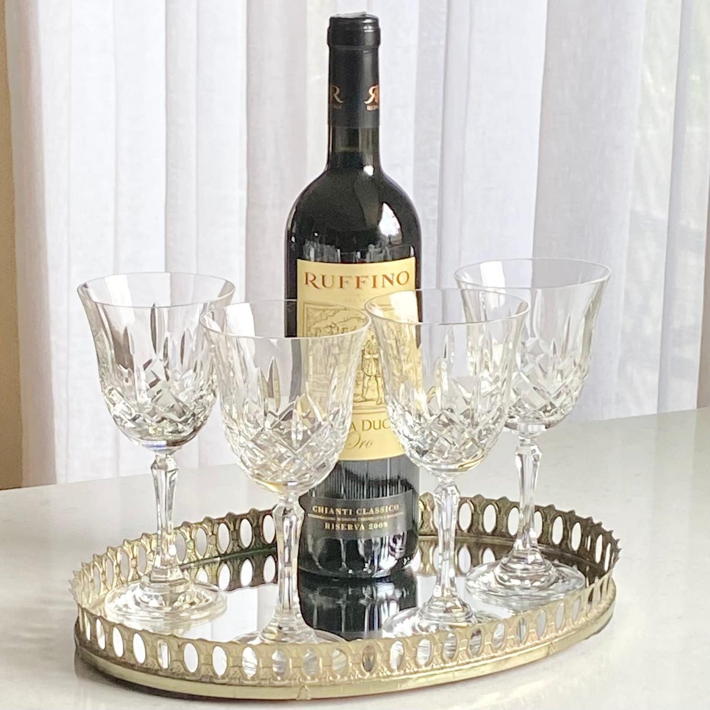 Vintage Toscany Lillian Glasses - Set of 4 (#TL2)